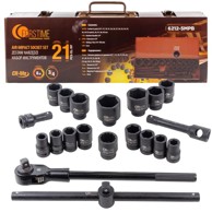 Udarni nasadni ključevi 3/4"17-50 mm6-kraki21 kom